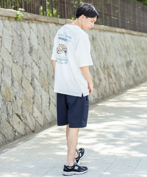 BEAMS HEART（ビームスハート）の「【ユニセックス】アイスクリームショップ Tシャツ（Tシャツ/カットソー・メンズ・ホワイト系その他3/ホワイト/ホワイト系その他2・MEDIUM/LARGE/SMALL）」の10枚目の写真