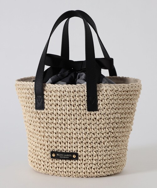 カゴバッグ BLUE LABEL CRESTBRIDGE ブルーレーベルクリスト カゴ