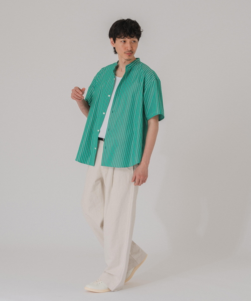 EDIFICE（エディフィス）の「サーキュラー リブタンクトップ（タンクトップ・メンズ・イエロー/ブルー系その他/ホワイト/チャコールグレー/ブラック・MEDIUM/LARGE）」の7枚目の写真