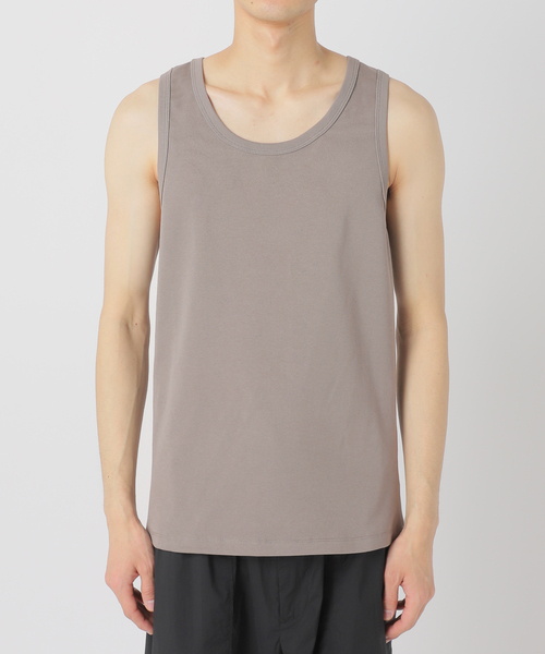 EDIFICE（エディフィス）の「サーキュラー リブタンクトップ（タンクトップ・メンズ・イエロー/ブルー系その他/ホワイト/チャコールグレー/ブラック・MEDIUM/LARGE）」の9枚目の写真