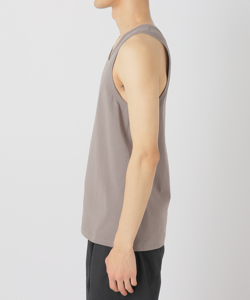 EDIFICE（エディフィス）の「サーキュラー リブタンクトップ（タンクトップ・メンズ・イエロー/ブルー系その他/ホワイト/チャコールグレー/ブラック・MEDIUM/LARGE）」の10枚目の写真