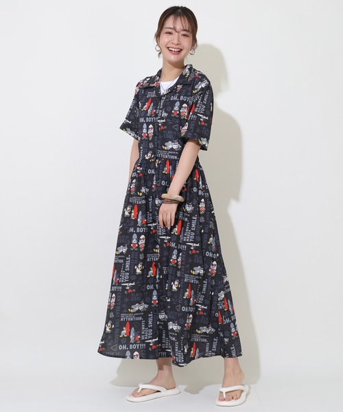 短期掲載　レア　レトロ　ディズニーランド　ドレスワンピース2枚 axes femme×ディズニー】着ればプリンセス気分♪「可憐すぎる