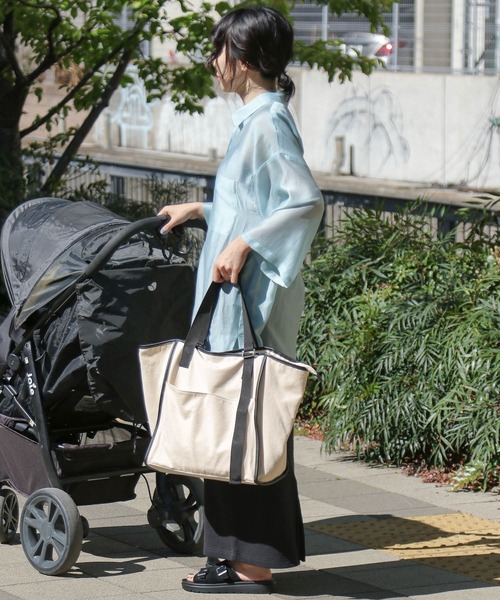 LEPSIM(レプシィム)の「【パパママ使える】アソートTOTE 110879(マザーズバッグ・レディース・ブラック/アイボリー/ブラック系その他・ONE SIZE)」の8枚目の写真