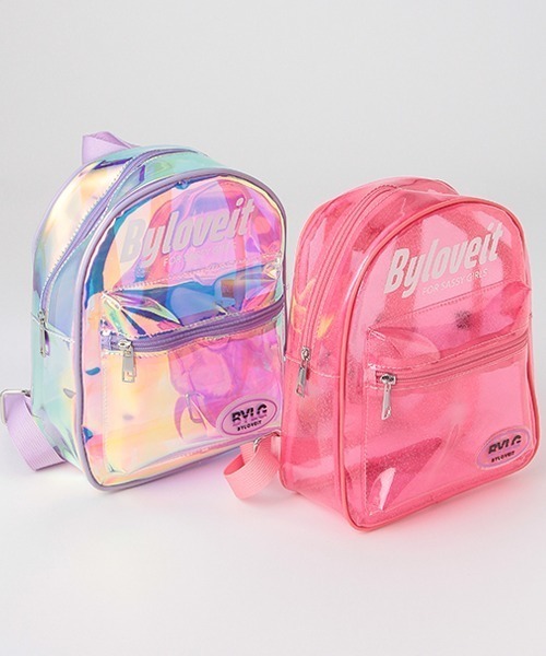 セール】ホロ&クリアPVCリュック（バックパック/リュック）｜by LOVEiT
