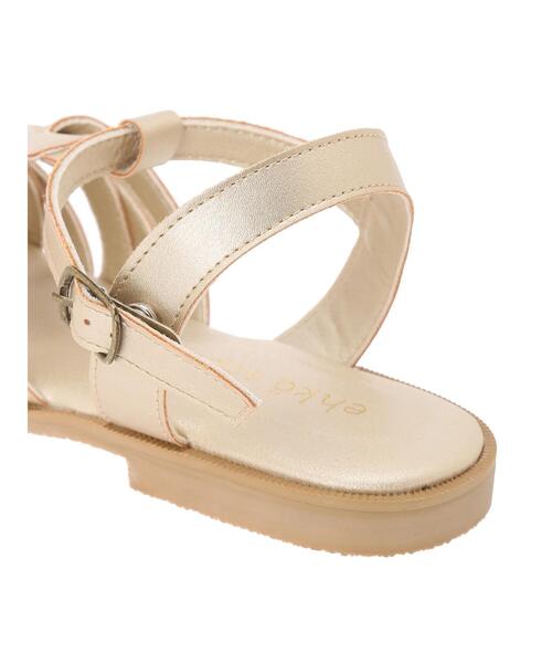 ehka sopo（エヘカソポ）の「グルカサンダル（サンダル・レディース・ブラウン/ブラック/ゴールド・L/M）」の16枚目の写真