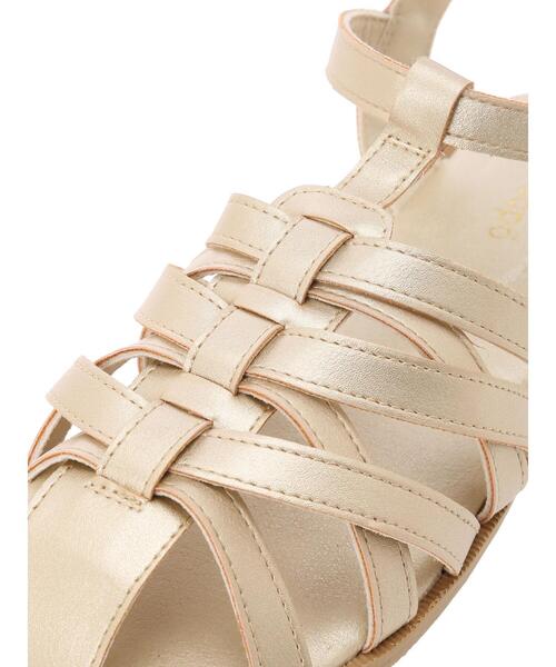 ehka sopo（エヘカソポ）の「グルカサンダル（サンダル・レディース・ブラウン/ブラック/ゴールド・L/M）」の17枚目の写真