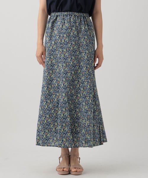 Elura（エルーラ）の「フルーツプリントスカート/106544（スカート・レディース・ネイビー/ホワイト・FREE）」の8枚目の写真