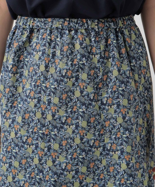 Elura（エルーラ）の「フルーツプリントスカート/106544（スカート・レディース・ネイビー/ホワイト・FREE）」の11枚目の写真