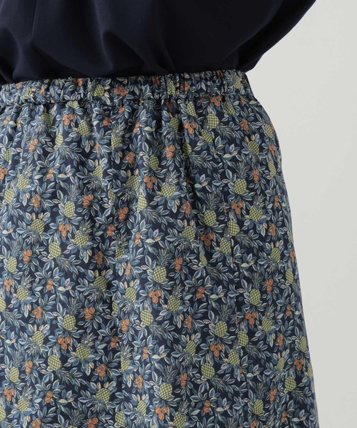Elura（エルーラ）の「フルーツプリントスカート/106544（スカート・レディース・ネイビー/ホワイト・FREE）」の13枚目の写真