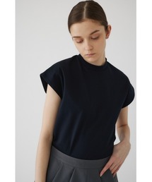 Mannish nosleeve cut tops
