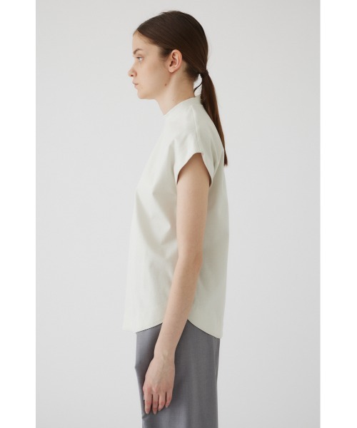 RIM.ARK（リムアーク）の「Mannish nosleeve cut tops（Tシャツ/カットソー・レディース・ネイビー/ホワイト/ライトカーキ/ライトベージュ・FREE）」の14枚目の写真