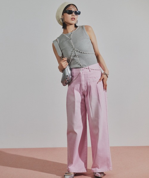 PAGEBOY(ページボーイ)の「パテッドエナメルショルダー(ショルダーバッグ・レディース・シルバー/ブラック・FREE)」の20枚目の写真