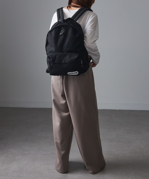 OUTDOOR PRODUCTS(アウトドアプロダクツ)の「【OUTDOOR PRODUCTS】アウトドアプロダクツ 452U デイパック リュックサック(バックパック/リュック・レディース・ネイビー/グレー/ベージュ/ブラック/スカイブルー/オレンジ/グリーン/バーガンディー/ピンク/レッド・FREE)」の13枚目の写真