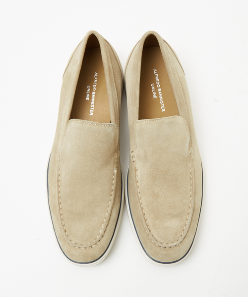 alfredoBANNISTER（アルフレッドバニスター）の「【WEB別注】モカバンプ レザースリッポン（スリッポン・メンズ・ブラック/ネイビー/ベージュ・39/40/41/42/43/44/45）」の21枚目の写真