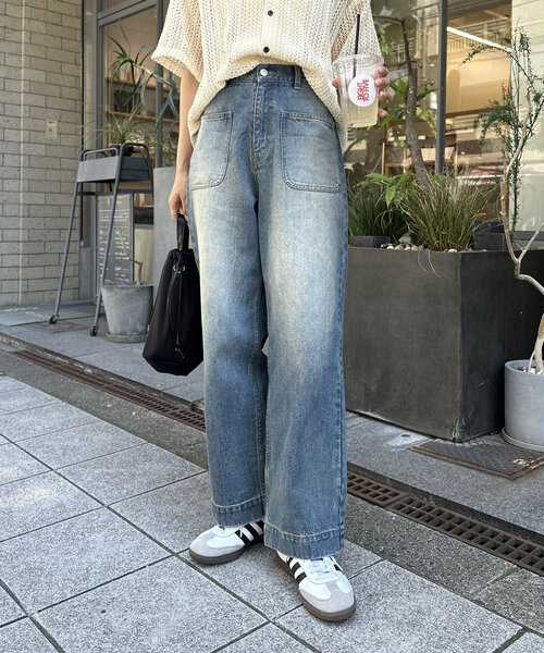 CPCM（シーピーシーエム）の「セーラーデニムパンツ（デニムパンツ・メンズ・ブラック/ブルー/ブルー系その他・X-SMALL/SMALL/MEDIUM/LARGE）」の3枚目の写真