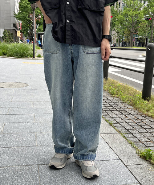 CPCM セーラーデニムパンツ ブルー系その他 セール】セーラーデニムパンツ(デニムパンツ)|CPCM(シーピー