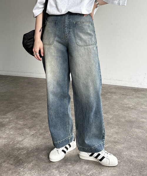 CPCM（シーピーシーエム）の「セーラーデニムパンツ（デニムパンツ・メンズ・ブラック/ブルー/ブルー系その他・X-SMALL/SMALL/MEDIUM/LARGE）」の11枚目の写真