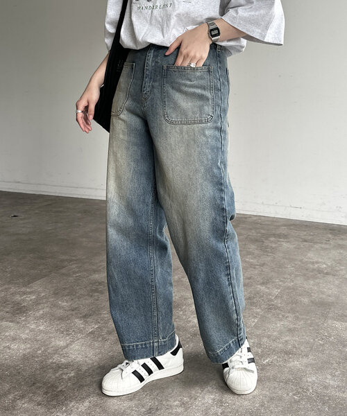 CPCM（シーピーシーエム）の「セーラーデニムパンツ（デニムパンツ・メンズ・ブラック/ブルー/ブルー系その他・X-SMALL/SMALL/MEDIUM/LARGE）」の12枚目の写真