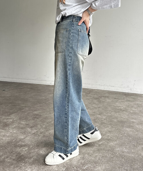 CPCM セーラーデニムパンツ ブルー系その他 CPCM（シーピーシーエム）の「セーラーデニムパンツ（デニム