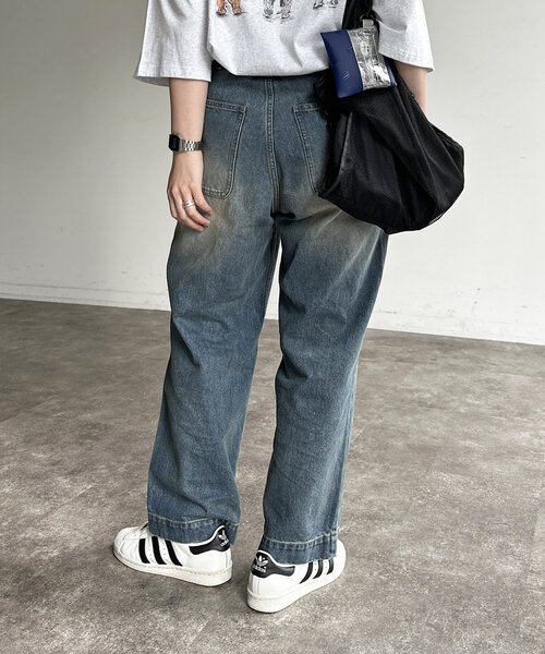 CPCM（シーピーシーエム）の「セーラーデニムパンツ（デニムパンツ・メンズ・ブラック/ブルー/ブルー系その他・X-SMALL/SMALL/MEDIUM/LARGE）」の15枚目の写真