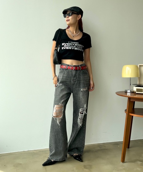 SHAGGIE（シャギー）の「ハートチャームアシンメトリーヴィンテージ風ネックレス（ネックレス・レディース・シルバー・FREE）」の20枚目の写真