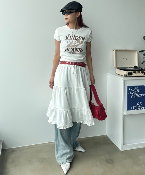 SHAGGIE（シャギー）の「ハートチャームアシンメトリーヴィンテージ風ネックレス（ネックレス・レディース・シルバー・FREE）」の21枚目の写真