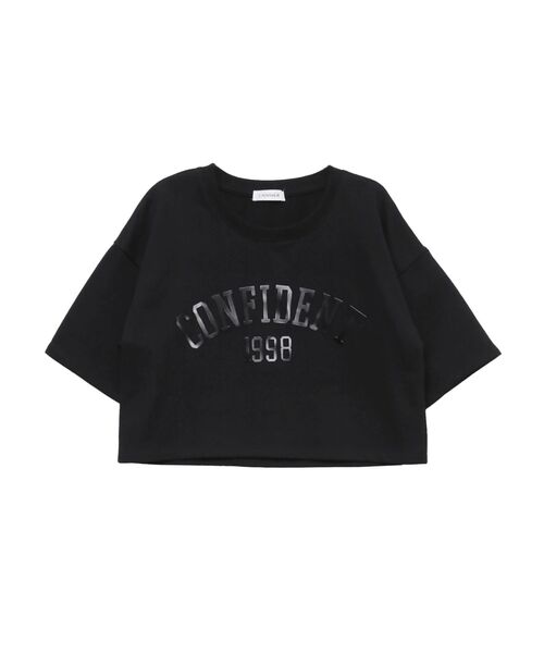 セール】メタリックロゴスウェットトップス【セットアップ対応