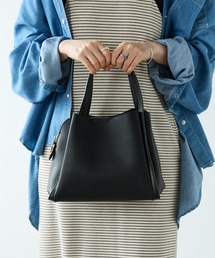 【グッシオベーシック】2WAYミニハンドバッグ ショルダー付