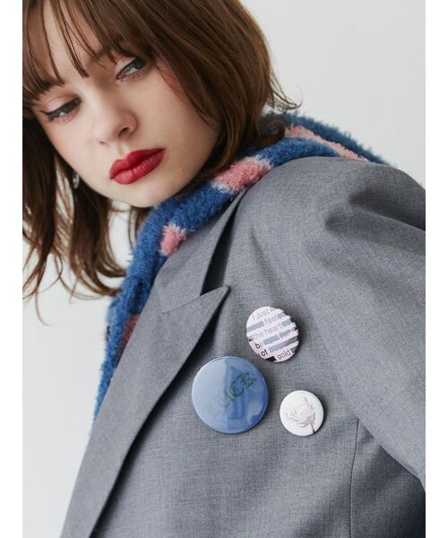 jouetie（ジュエティ）の「缶バッジ4SET（バッジ・レディース・オフホワイト/イエロー・FREE）」の13枚目の写真