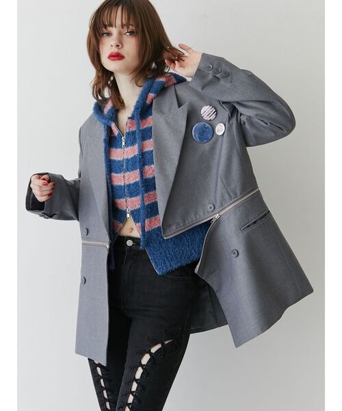 jouetie（ジュエティ）の「缶バッジ4SET（バッジ・レディース・オフホワイト/イエロー・FREE）」の14枚目の写真