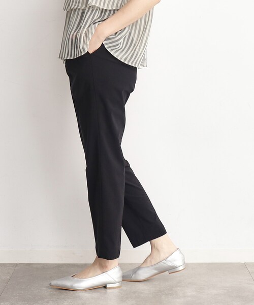THE SHOP TK (ザ ショップ ティーケー )の「◆【薄くて軽い!/接触冷感/洗える】美脚ストレッチテーパードパンツ(その他パンツ・レディース・グレー/ブラック/オリーブ/ライトベージュ・11/12/13)」の16枚目の写真