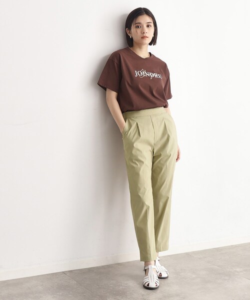 THE SHOP TK (ザ ショップ ティーケー )の「◆【薄くて軽い!/接触冷感/洗える】美脚ストレッチテーパードパンツ(その他パンツ・レディース・グレー/ブラック/オリーブ/ライトベージュ・11/12/13)」の10枚目の写真