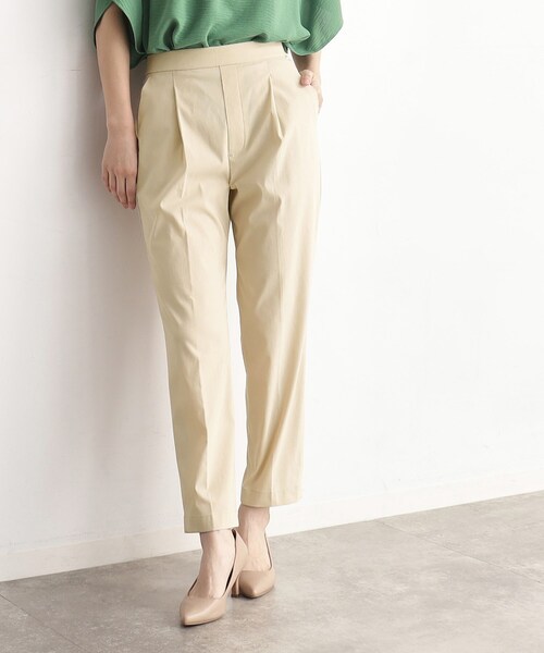 THE SHOP TK (ザ ショップ ティーケー )の「◆【薄くて軽い!/接触冷感/洗える】美脚ストレッチテーパードパンツ(その他パンツ・レディース・グレー/ブラック/オリーブ/ライトベージュ・11/12/13)」の8枚目の写真