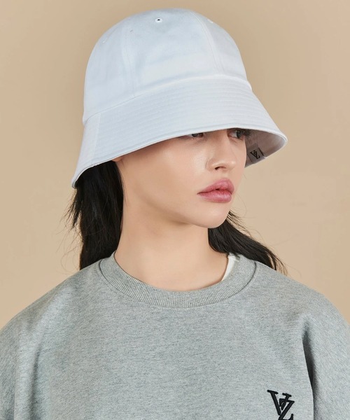セール】VARZAR/バザール monogram label round bucket hat