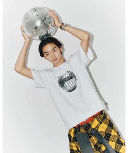 【新品未開封品】BABYL 「MIRROR BALL」TEE Mサイズ Highlite Mirror Ball 40CM – Buy now from 10Kused