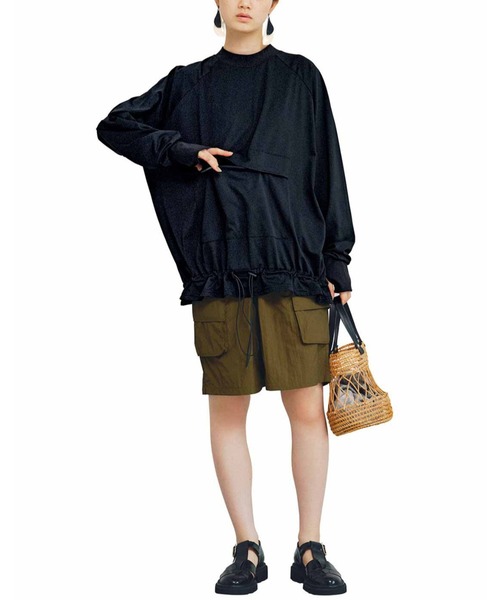 MEDE19F(メデジュウキュウ)の「MEDE19F ナイロンミリタリーショーツ(その他パンツ・レディース・ブラック・MEDIUM/LARGE/X-LARGE)」の3枚目の写真