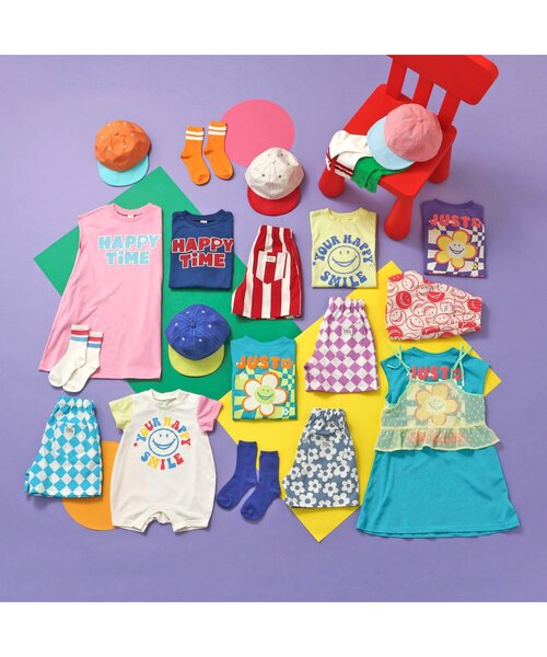 BREEZE(ブリーズ)の「【20周年・リンク】HAPPY FO SMILE ワンピース(ワンピース・キッズ・ライム/ピンク/ターコイズブルー・140/130/120/110/100/90/80)」の11枚目の写真