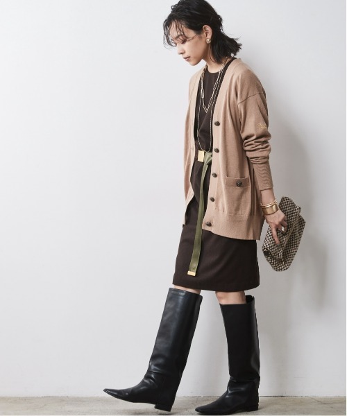 5分袖ミニワンピース ＜大きいサイズ有＞シックスタイル （ワンピース）｜CHIC STYLE（シックスタイル）