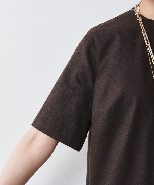 5分袖ミニワンピース ＜大きいサイズ有＞シックスタイル （ワンピース）｜CHIC STYLE（シックスタイル）