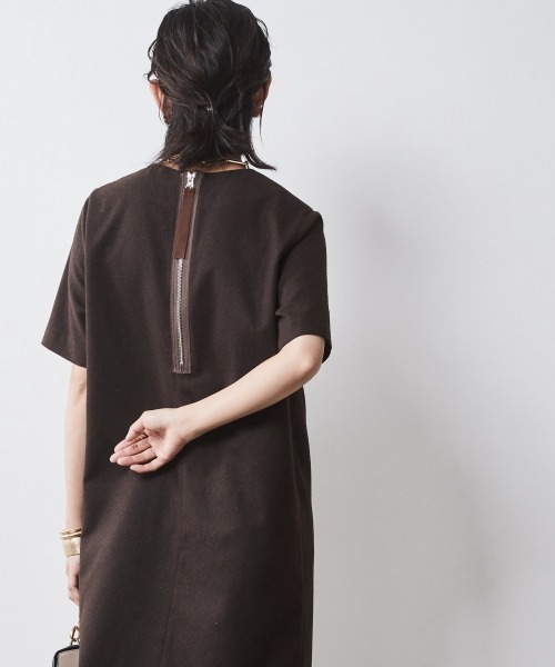 5分袖ミニワンピース ＜大きいサイズ有＞シックスタイル （ワンピース）｜CHIC STYLE（シックスタイル）
