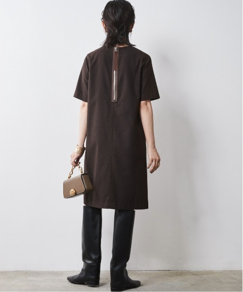 5分袖ミニワンピース ＜大きいサイズ有＞シックスタイル （ワンピース）｜CHIC STYLE（シックスタイル）