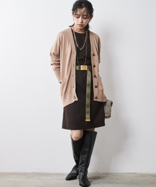 5分袖ミニワンピース ＜大きいサイズ有＞シックスタイル （ワンピース）｜CHIC STYLE（シックスタイル）