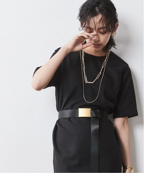 5分袖ミニワンピース ＜大きいサイズ有＞シックスタイル （ワンピース）｜CHIC STYLE（シックスタイル）