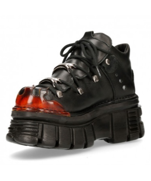 NEW ROCK ニュー ロック ブラック ニューロック NEW ROCK スニーカー M-106-S1 レディース