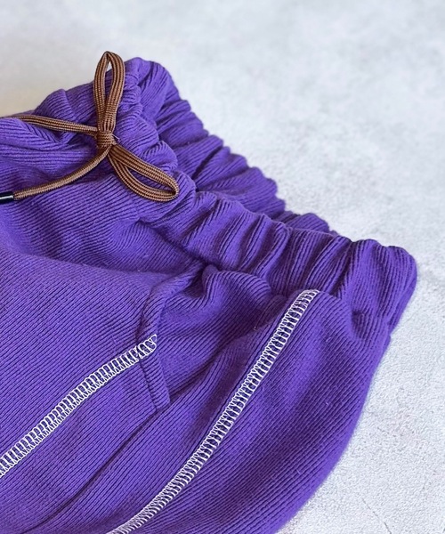 Life Support Products(ライフサポートプロダクツ)の「バルーンスウェットパンツ(スウェットパンツ・キッズ・イエロー/チャコール/パープル/グリーン/杢グレー・80/90/95/100/110/120/130)」の22枚目の写真