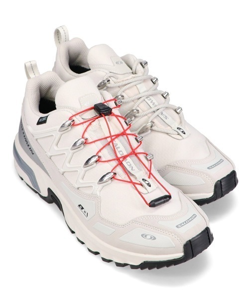 SALOMON(サロモン)の「SALOMON QUICKLACE KIT / サロモン クイックレースキット(シューズアクセサリー・メンズ・ベージュ・ONE SIZE)」の6枚目の写真