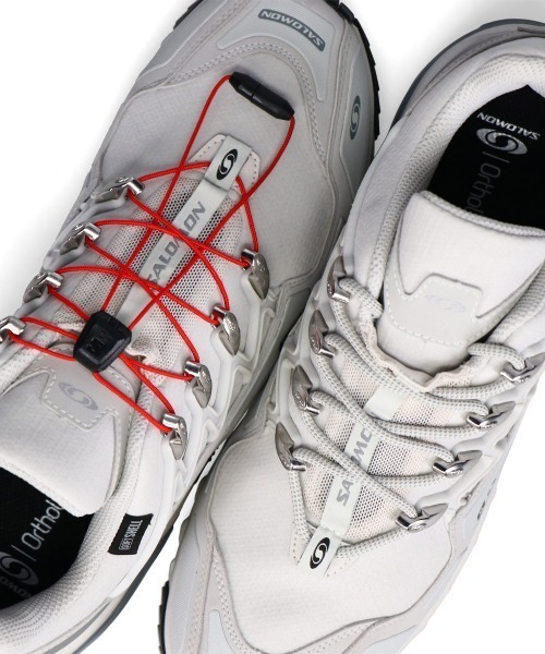 SALOMON(サロモン)の「SALOMON QUICKLACE KIT / サロモン クイックレースキット(シューズアクセサリー・メンズ・ベージュ・ONE SIZE)」の7枚目の写真