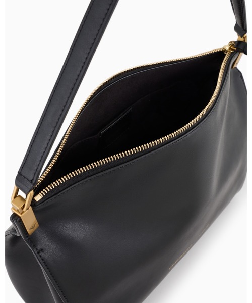 EMPORIO ARMANI（エンポリオアルマーニ）の「<オンライン限定>【エンポリオ アルマーニ】ハンドバッグ スムースレザー ミディアム（ハンドバッグ・レディース・ブラック/ブルーパープル/ベージュ・FREE）」の5枚目の写真