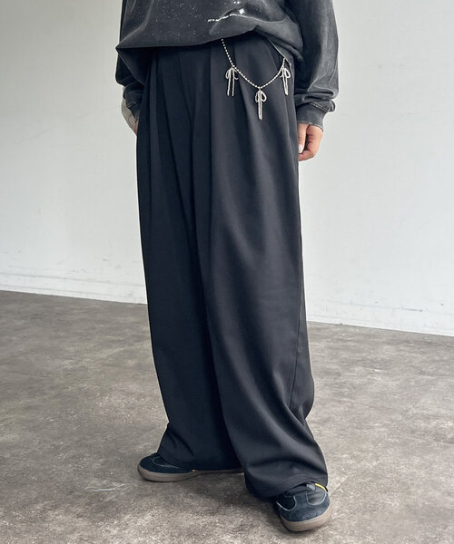 CPCM（シーピーシーエム）の「ボリュームタックスラックス（その他パンツ・レディース・ブラック/ブラウン/ベージュ/グレー/アイボリー・MEDIUM/SMALL）」の20枚目の写真