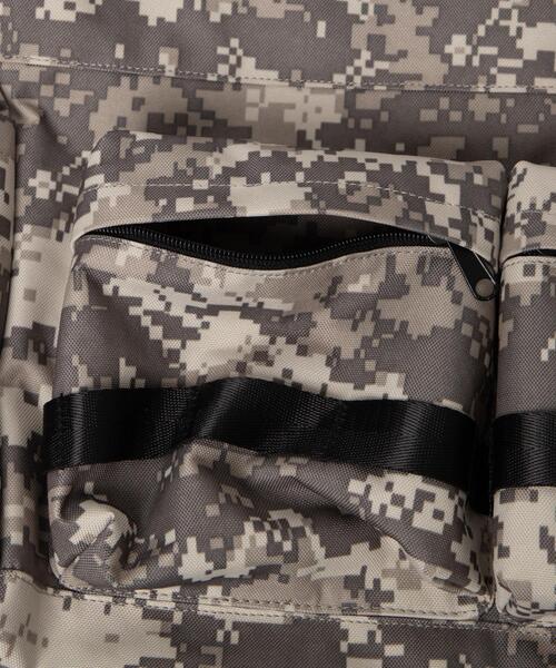 WEGO（ウィゴー）の「WEGO/立体ポケットBIGショルダー（ショルダーバッグ・レディース・その他1/ブラック/ブラック系その他・FREE）」の6枚目の写真